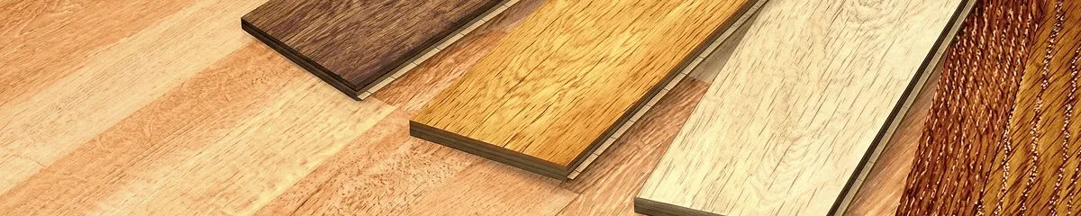 Cork floor boards close-up in Irvine, CA